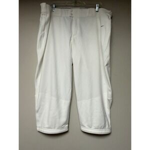 Nike Womens XX Large Engineered‎ White Baseball Softball Pants Athletic